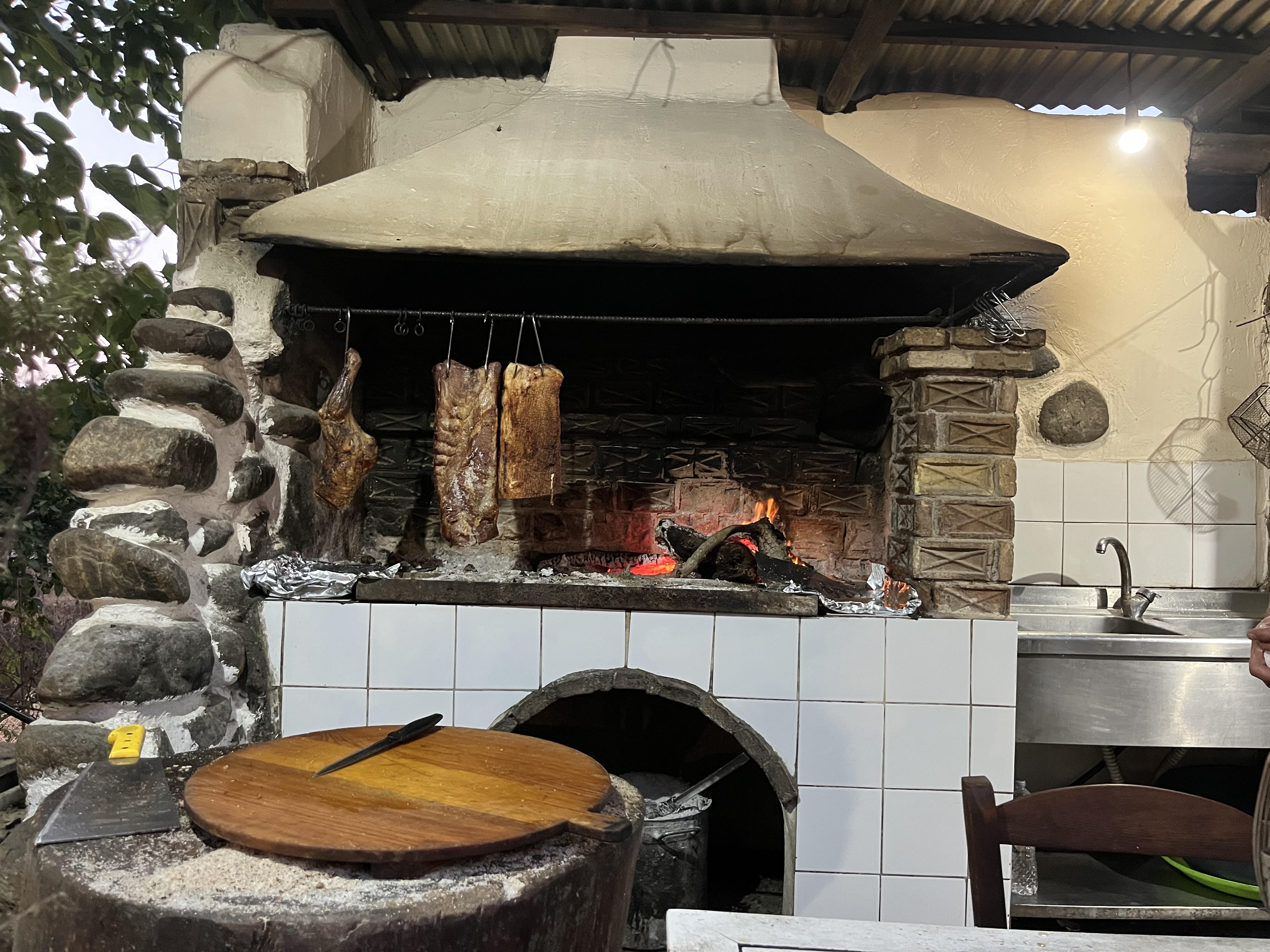 Traditional Cretan Oven at Frosini's Garden near Chania, Crete
